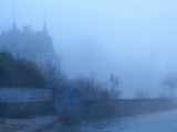 The blue blues of mist...