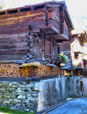 Can you believe that these chalets or barns or whatever are  500 years old?