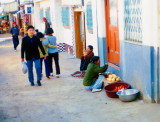Food for sale on Main Street
