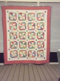 Merry Go Round Quilt  Given to Bob and Donna 2020