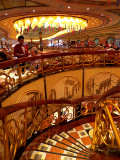 L'escalier du resto
