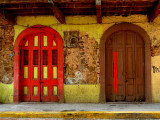 portes rouges