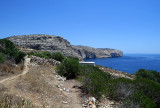 Promenade en bateau  la Grotte bleue, Malte