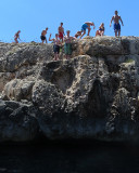 Promenade en bateau  la Grotte bleue, Malte