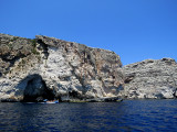 Promenade en bateau  la Grotte bleue, Malte
