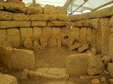 Site archologique de Hagar Qim, ile de Malte