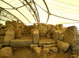 Site archologique de Hagar Qim, ile de Malte