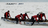 Course en canot à glace, Portneuf 2015