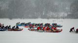 Course en canot à glace, Portneuf 2015