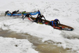 Course en canot à glace, Portneuf 2015