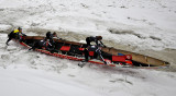 Course en canot à glace, Portneuf 2015