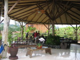 our hang out area at la selva