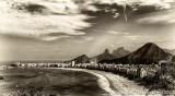 Leme and Copacabana beaches