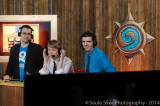 The casting crew, with Artosis to the right