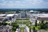 From the top of the Atomium