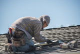 Fitting the Ohagins into the new roof is tricky