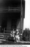 Ann (Hampton) Woodcock with son Arthur H. Woodcock