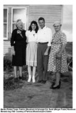 Martha Foster, Patricia & Sylvester Dirr, Sarah Woodcock 1948