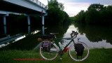 444    Jeff touring Texas - Nashbar Touring Bike