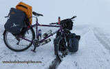 465    Iohan touring The Northwest Territories - Surly Troll touring bike