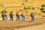 Vintage motorcycle racing