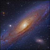 Messier 31 the andromeda galaxy