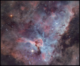 The Keyhole nebula