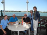 Lunch on the water with Jose Castro and Genies assistant
