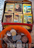 Coins and matchbooks