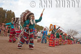 The Guadalupana Aztecas dancing