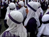 A sea of purple and white