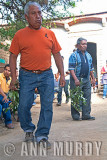 Salomon and Don Isaac dancing the jarabe