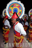 Danza de los Huahuas dentro de la capilla