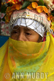 Woman with veil from Santa Fe de Laguna
