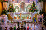 Detail of altar for Alvaro Len