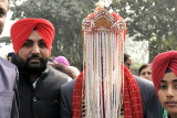 Sihk groom at his wedding - India