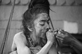 Varanasi Sadhu 06 bw.jpg