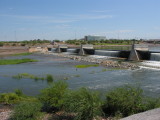 The original Tempe (AZ) Town Lake inflatable dam.