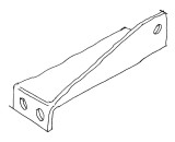 Prop valve reinforcing bracket.