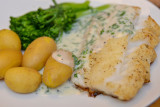 Cod with Parsley Sauce