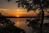 sunset at Lake Ronkonkoma