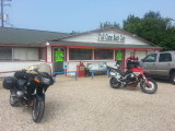 Stopping for breakfast/lunch with David somewhere east of Dallas