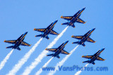 Blue Angels Flying Team by U.S. Navy at Annapolis, MD