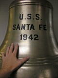 USS Santa Fe bell