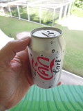 Diet Coke can in Thai 