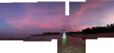 Rahil and Bali sunset (23 Oct 2013)