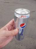 Middle Eastern Diet Pepsi can