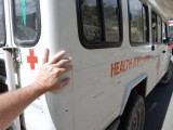 Kargil Health Department vehicle