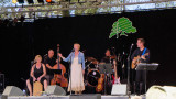 Inga Swearingen at Sunday morning main stage