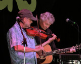Phil Salazar and Mark Heyes fiddle and pick